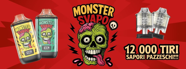 Monster Svapo Starter Kit con Pod Precaricata